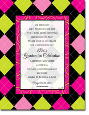 Paper So Pretty - Designer Papers (Pink and Green Harlequin) (DP911)